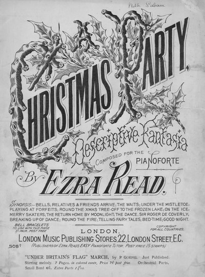 Fête de Noël, vers 1909 - Unbekannt