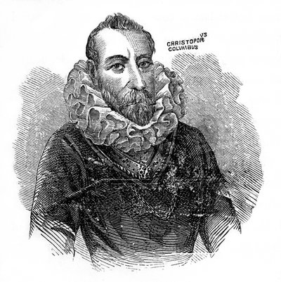 Christophe Colomb, explorateur et commerçant italien, vers 1872 - Unbekannt