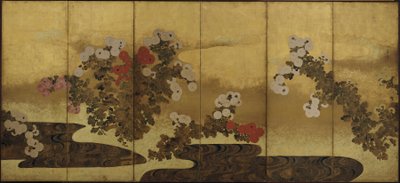 Chrysanthèmes au bord d