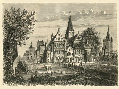 Église et tour du Temple, Paris, 1890 - Unbekannt