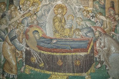 Église Saint-Sauveur-in-Chora. La Dormition de la Vierge, Istanbul, Turquie - Unbekannt