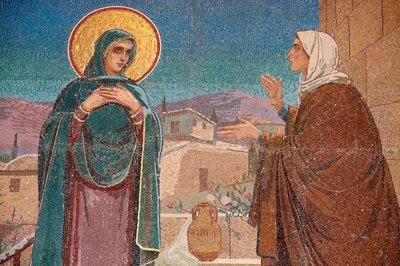 La Visitation : Marie rend visite à sa parente Élisabeth, Saint-Pétersbourg, Russie - Unbekannt