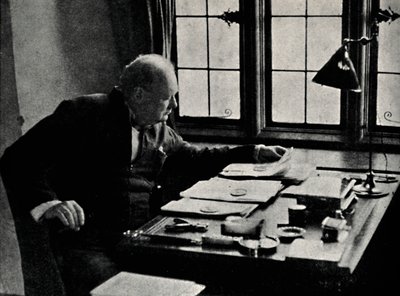 Churchill au travail - Unbekannt