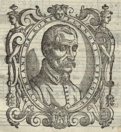 Cipriano de Rore 1515-1565 De Cypriani de Rore Sacrae Cantiones, 1584 - Unbekannt