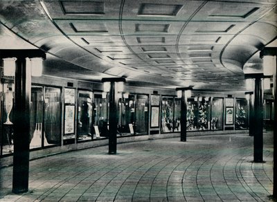 Zone de circulation de la station Piccadilly Circus, 1929 - Unbekannt