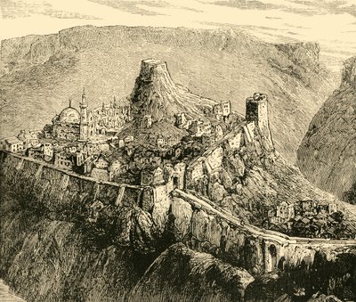 Citadelle et palais des anciens rois de Bulgarie à Tirnova, 1890 - Unbekannt