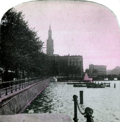 Hôtel de ville et l