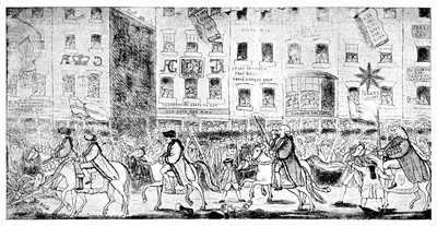 Équitation urbaine ou procession vers St Paul, 1789 - Unbekannt