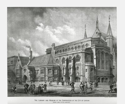 Bibliothèque et Musée de la Ville de Londres, 1886 - Unbekannt