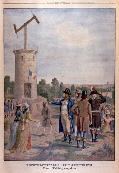 Claude Chappe 1763-1805, ingénieur et inventeur français, vers 1901 - Unbekannt