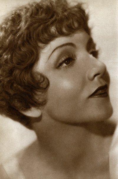 Claudette Colbert, actrice franco-américaine - Unbekannt