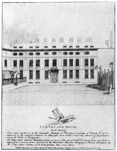 Cleveland House près de St James, Londres, 1799-1907 - Unbekannt