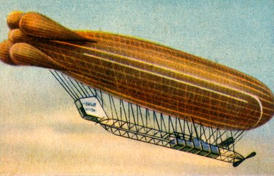 Dirigeable Clément-Bayard No 1, 1908, 1932 - Unbekannt