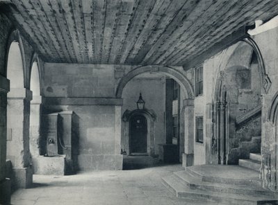 Pompe du cloître et marches du hall, 1926 - Unbekannt