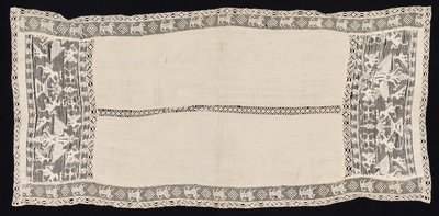 Tissu avec bordure d