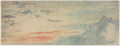 Étude de nuages, 1800s - Unbekannt