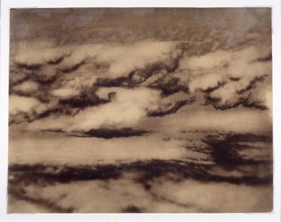Étude de nuages, vers 1840 - Unbekannt