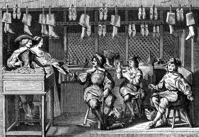 Atelier de cordonniers à l