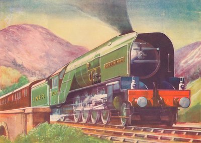 Locomotive Cock O The North, L.N.E.R., dans les Highlands, 1940 - Unbekannt