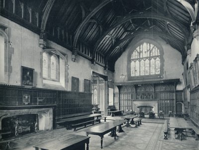 College Hall, vue vers l