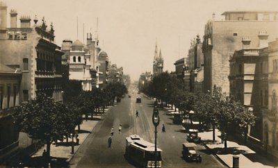 Rue Collins, Melbourne, Australie, vers les années 1920 - Unbekannt