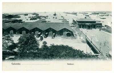 Port de Colombo, Ceylan, début du 20e siècle - Unbekannt