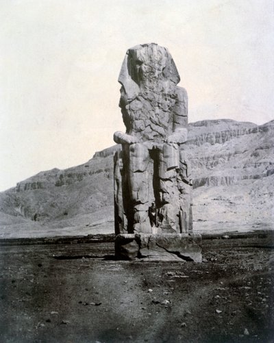 Colosses de Memnon, Thèbes, Égypte, 1852 - Unbekannt