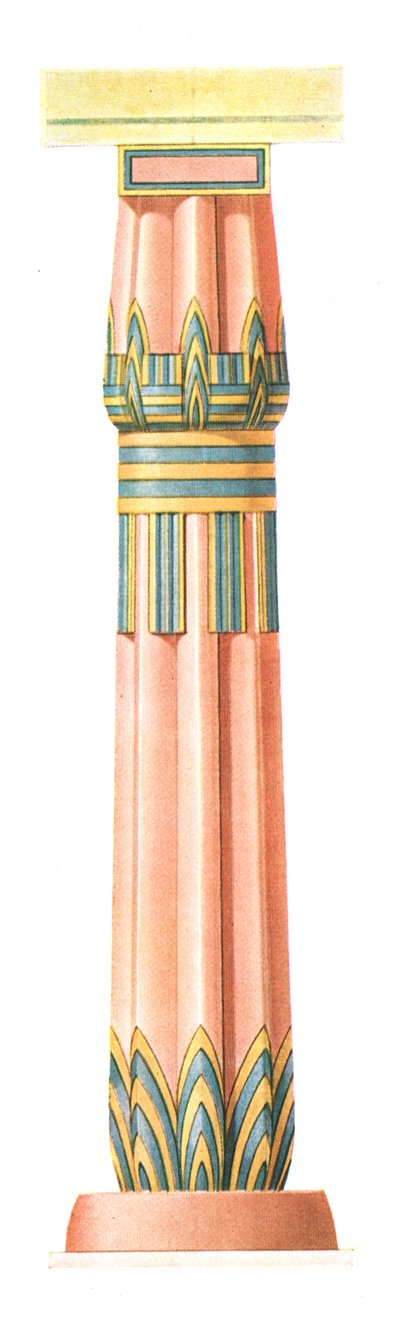 Colonne de Karnak, Égypte, 1928 - Unbekannt