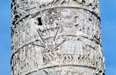 Colonne de Marc Aurèle, détail, Piazza Colonna, Rome - Unbekannt