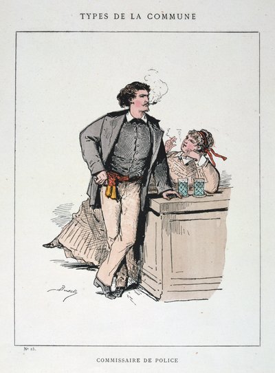 Commissaire de Police, Commune de Paris, 1871 - Unbekannt