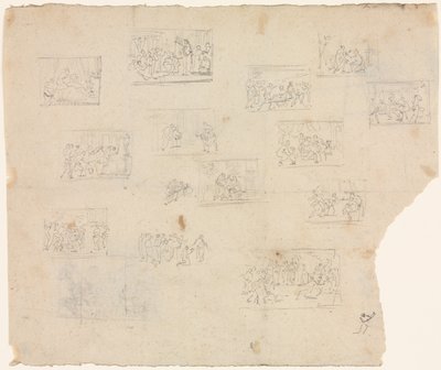 Croquis de composition d