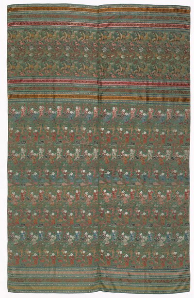 Tissu à armure composée, 1800s - Unbekannt