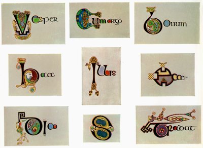 Lettres composées, 800 après J.-C. - Unbekannt