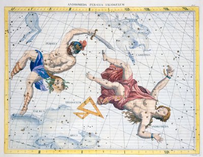 Constellations de Persée et Andromède, 1729 - Unbekannt