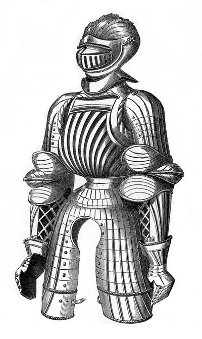 Armure convexe dite de Maximilien, 15e siècle, 1870 - Unbekannt