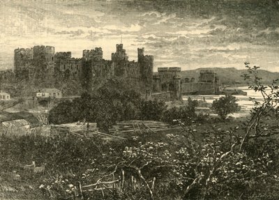 Château de Conway, depuis la route de Llanrwst, 1898 - Unbekannt