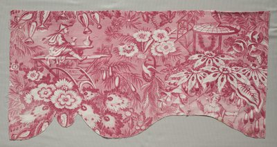 Textile imprimé en cuivre, début des années 1800 - Unbekannt