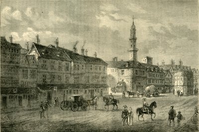 Cornhill en 1630, vers 1872 - Unbekannt