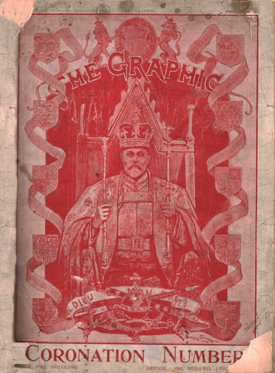 Couronnement du roi Édouard VII, couverture du magazine The Graphic, 13 août 1902 - Unbekannt