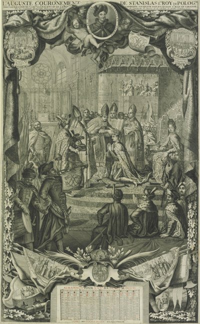 Couronnement de Stanislas I Leszczynski en 1705 - Unbekannt