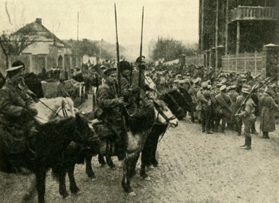Soldats cosaques, Première Guerre mondiale, 1914, c1920 - Unbekannt