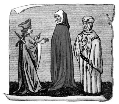 Costume, XIVe siècle - Unbekannt