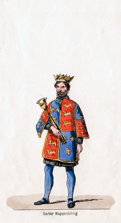 Conception de costume pour la pièce de Shakespeare, Henry VIII, XIXe siècle - Unbekannt