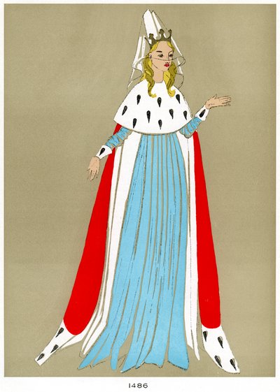 Costume de 1486, début à milieu du 20ème siècle - Unbekannt