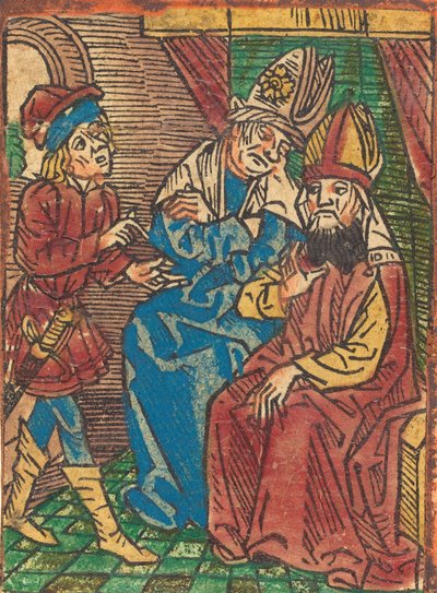 Conseil des grands prêtres, vers 1490 - Unbekannt
