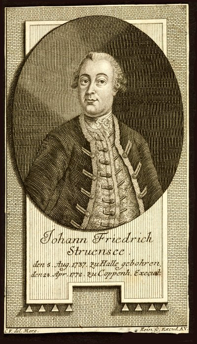 Comte Johann Friedrich Struensee 1737-1772, 1772 - Unbekannt