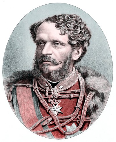 Comte Julius Andrassy, 1823-1890, homme d