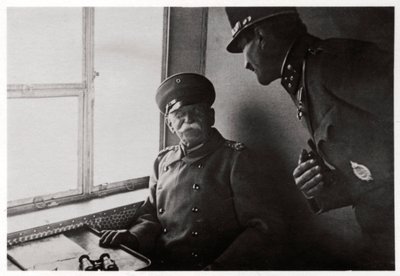 Le comte Zeppelin et le capitaine Macher à bord du Zeppelin L30, 1916, 1933 - Unbekannt