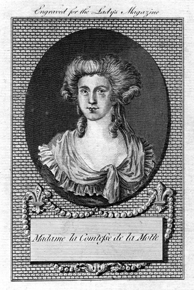 Comtesse de la Motte, fin 18e siècle - Unbekannt