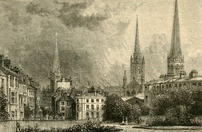 Coventry - Les flèches de Trinity, St. Michaels et Christ Church, 1898 - Unbekannt